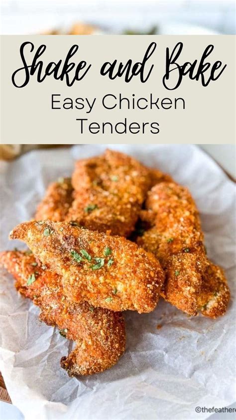 Easy Chicken Tenders With Homemade Shake And Bake Chicken Tenderloin