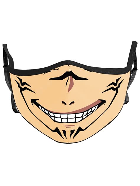 ComicSense Xyz Jujutsu Kaisen Anime Sukuna Printed Face Mask With