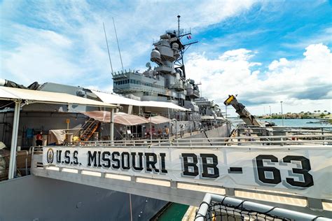 Visit Uss Battleship Missouri The Mighty Mo History Info And Tours