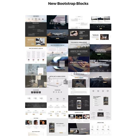 39 Brand New Free Html Bootstrap Templates 2021