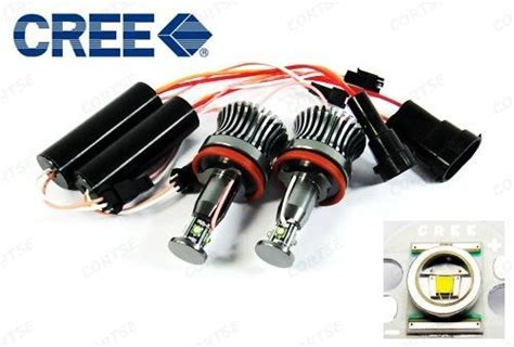 Buy 2x 20W No Error H8 Cree LED Angel Eye Halo Light Bulb BMW E90 E91