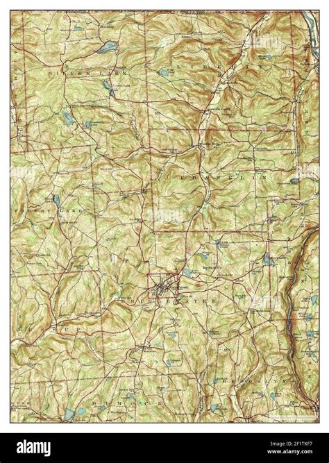 Montrose, Pennsylvania, map 1945, 1:62500, United States of America by ...