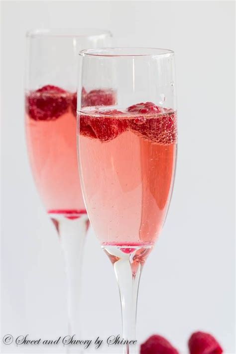 Rose Prosecco Sweetened With A Splash Of Rose Syrup Simple Prosecco Turns Into A Delicious