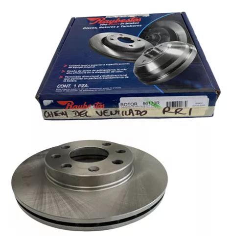 Disco Ventilado Delantero De Freno Raybestos Para Chevy