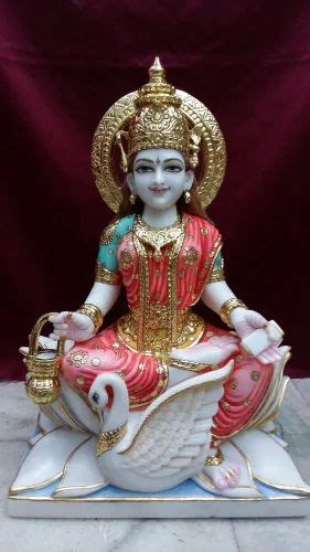 Pure White Marble Laxmi Statue 15 Inch And 18 Inch Temple At Rs 40000