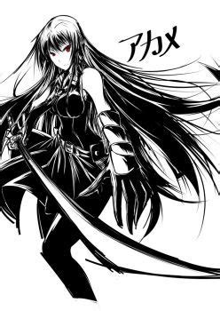 Pin By Luke Silver On Universo De Luke Akame Ga Kill Anime Drawing