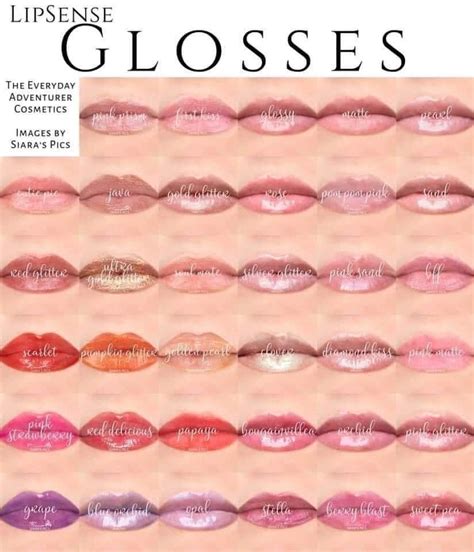 So Many Lipsense Glosses To Try 👄 Lipsense Gloss Lipsense