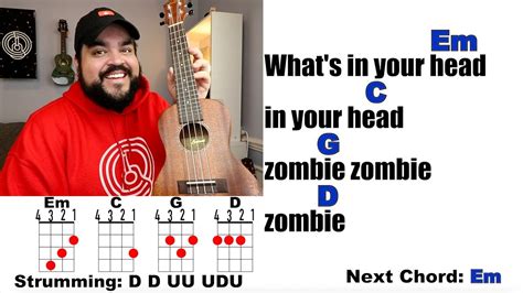 ZOMBIE The Cranberries Ukulele Play Along With Chords And Lyrics