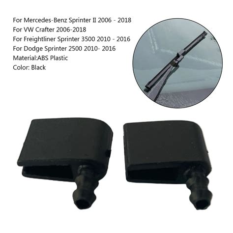 Replacement Parts Windshield Wipers Washers Windshield Wiper Nozzles