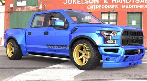 Lowered Ford Raptor