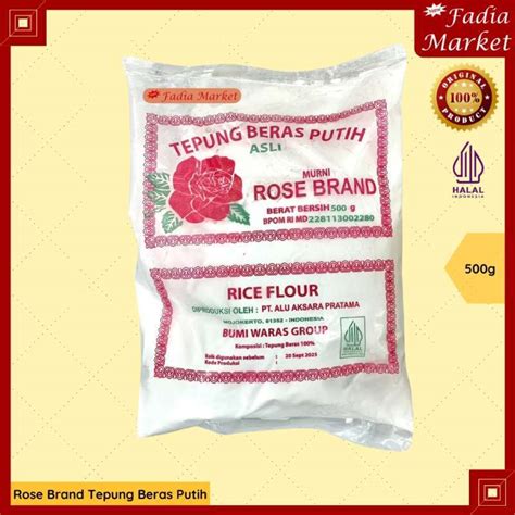 Jual Rose Brand Rice Flour Tepung Beras Putih Asli G Di Seller New