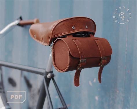 Leather Saddle Bag Pdf Pattern Etsy