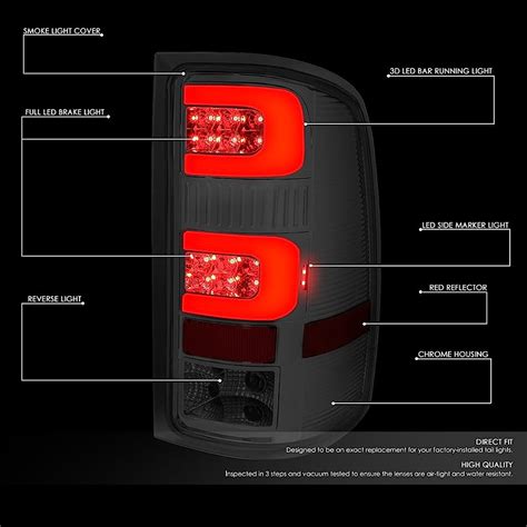 Dna Motoring Tl Gmcsie Led D Bk Cl Led D