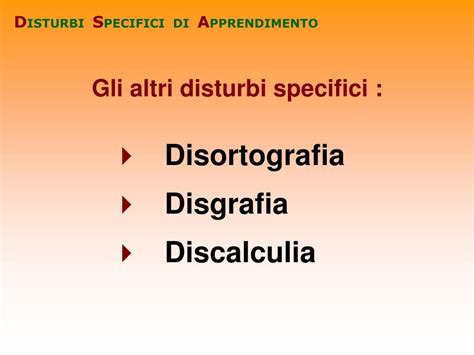 Ppt Disturbi Specifici Di Apprendimento Powerpoint Presentation Free