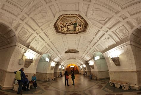 Belorusskaya station Moscow metro by Graid on DeviantArt