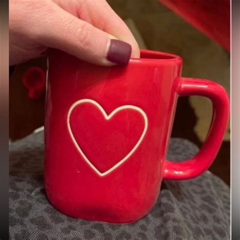 Rae Dunn Other Rae Dunn Red Heart Mug Poshmark