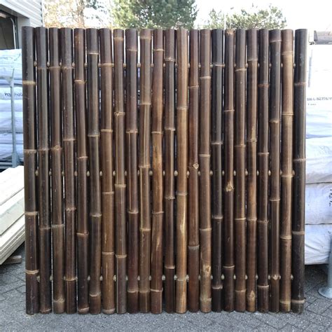 Restpartij Zwarte Bamboe Schutting Giant 180 X 180 Cm Bamboo Fence