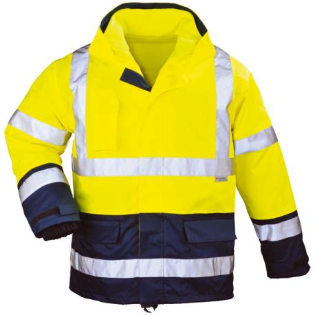 Full AIRPORT Parka Breathane 4 En 1 Jaune Marine Coverguard 7AIFY