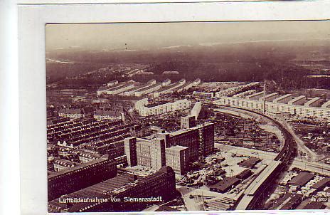 Berlin Spandau Siemensstadt Luftbild Foto Karte Vor Veikkos Archiv