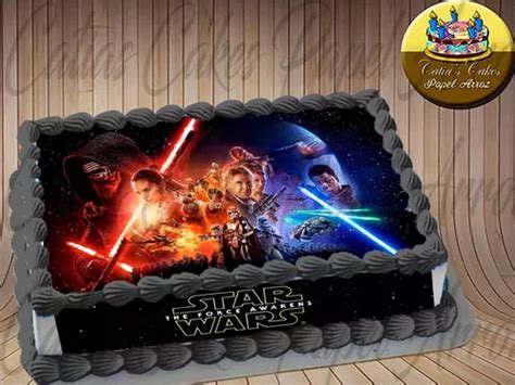 Papel Arroz E Faixas Para Bolo Star Wars Cod 1 Parcelamento Sem Juros