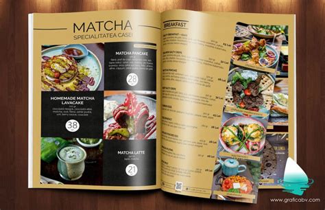 Design Meniu Pio Bistro Design Matcha Breakfast Matcha Pancakes