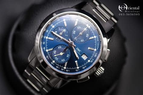 Iwc Ingenieur Chronograph Blue Dial Oriental Horology