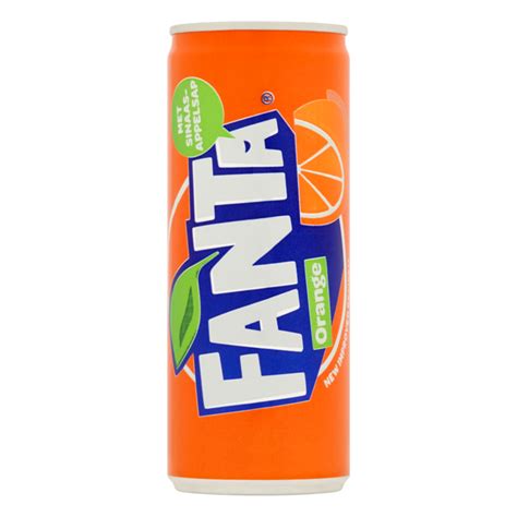 Fanta Orange 250ml Blikjes Sinas