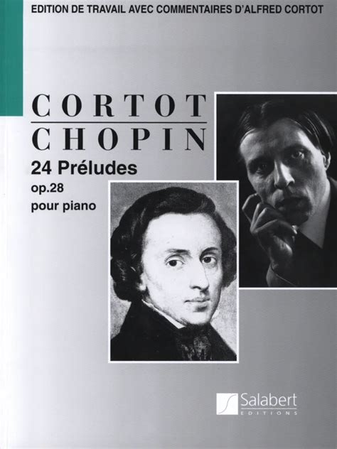 24 Préludes Opus 28 de Frédéric Chopin et al acheter dans la