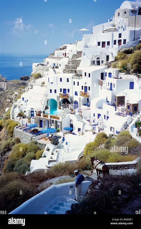 Donkey Steps Greek Islands Hi Res Stock Photography And Images Alamy