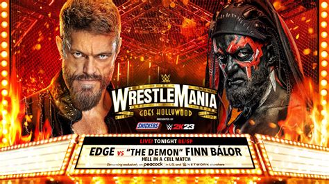 Edge Vs The Demon Finn Bálor Hell In A Cell Match Wwe