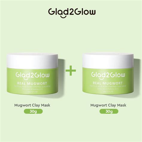 Jual Glad2Glow Volcano Clay Mask Masker Wajah Face Cleansing Stick