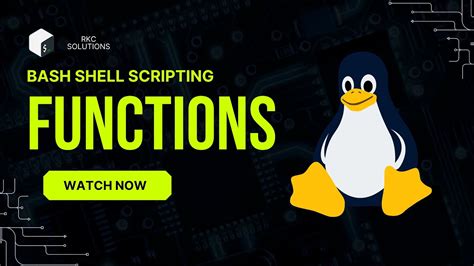 Shell Scripting Functions Mastering Shell Scripting Functions Youtube