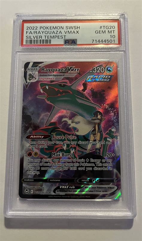 Mavin Rayquaza Vmax Psa 10