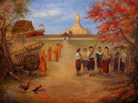 Laos Painting At Explore Collection Of Laos Painting