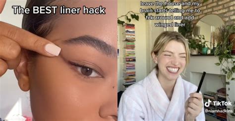 This Tiktok Finger Eyeliner Hack Is So Simple And Easy To Recreate