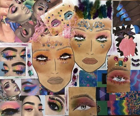 Laticzone On Twitter The Finished Festival Make Up Mood Board Created