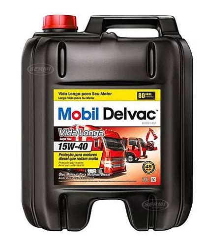 Leo Motor Mobil Delvac Vida Longa W Balde Litros Parcelamento