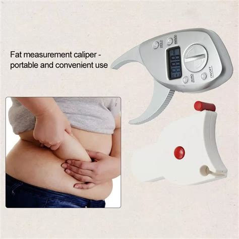 Body Fat Caliper Tester Scales Fitness Monitors Analyzer Digital