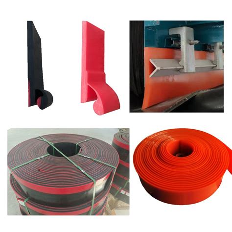 Conveyor Belt Side Skirt Polyurethane Rubber Skirting China Conveyor