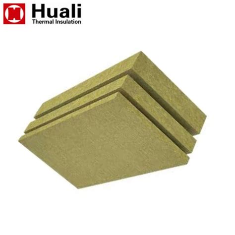 150kg M3 50mm Rock Wool Slab Aluminum Foil Faced Mineral Wool Board