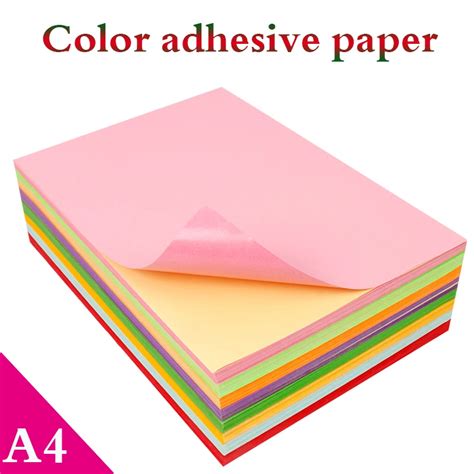 Papier Adh Sif Couleur A Pi Ces Papier Auto Adh Sif Color Mat