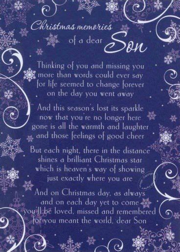 Missing Son At Christmas My First Christmas In Heaven Heaven Quotes