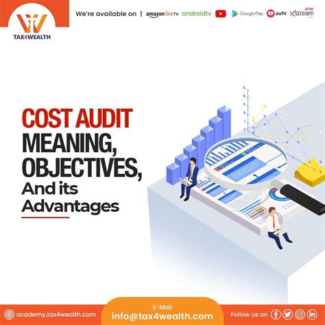 Cost Audit Meaning Objectives And Its Advantages Academy Tax4wealth By Ak Bhatt Issuu