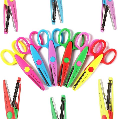 Amazon.com : Decorative Paper Edge Scissors for Teachers, Students ...