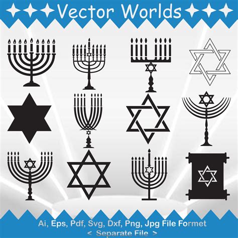 Hanukkah Svg Vector Design Masterbundles