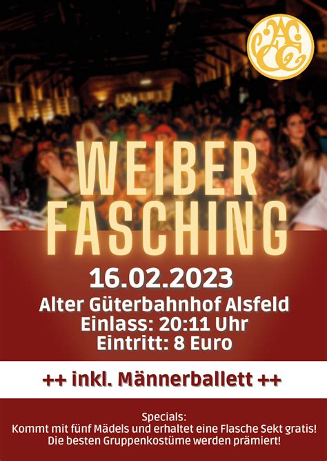 Acc Weiberfasching Im Alten G Terbahnhof In Alsfeld Acc