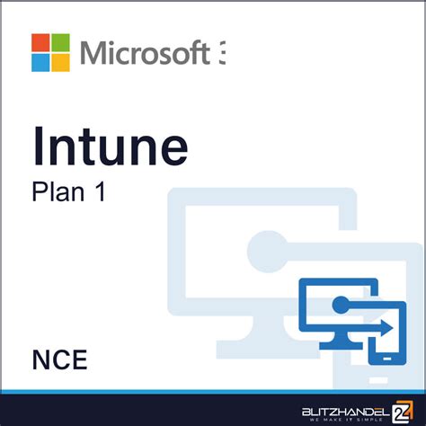 Microsoft Intune Plan Nce Blitzhandel Licencias De Software Y