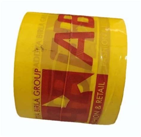 Bopp Yellow Self Adhesive Printed Tape At Rs Roll Sohna Id