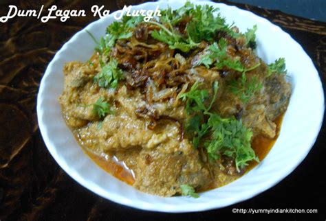 Hyderabadi Dum Ka Murgh Recipe Lagan Ka Murgh Curry Chicken Curries Yummy Indian Kitchen