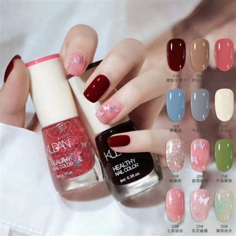 Nail Polish Fine Flash No Bake Non Peelable Transparent Nail Polish Nude Color Nail Polish